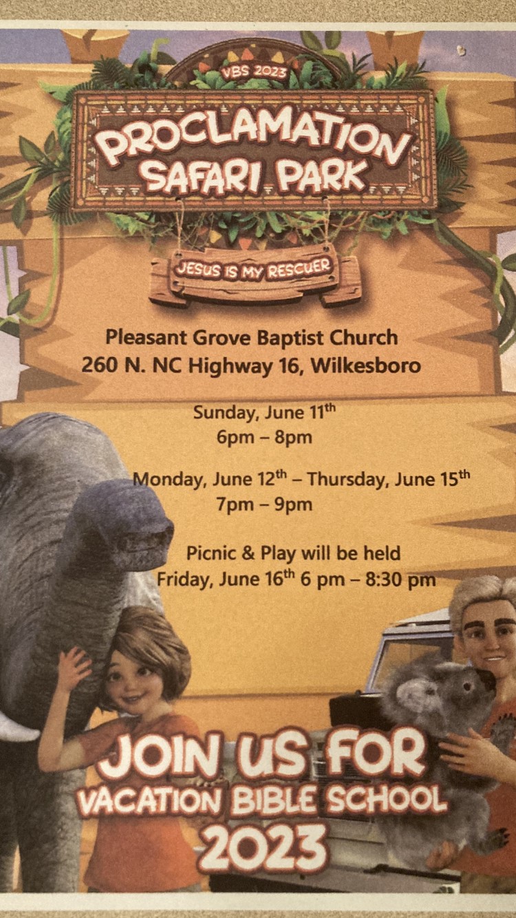 Home Pleasant Grove Baptist Church